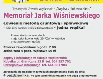 Memoriał Jarka Wiśniewskiego 08.10.2023